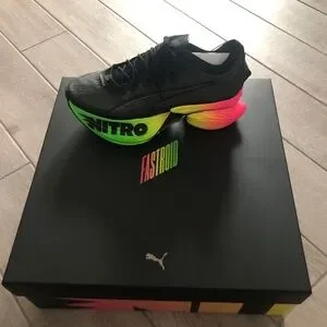 Puma men’s 12 black multi color Fastroid Nitro sneakers size 12 New s_wp_68743261149377425a590680.webp main image 2